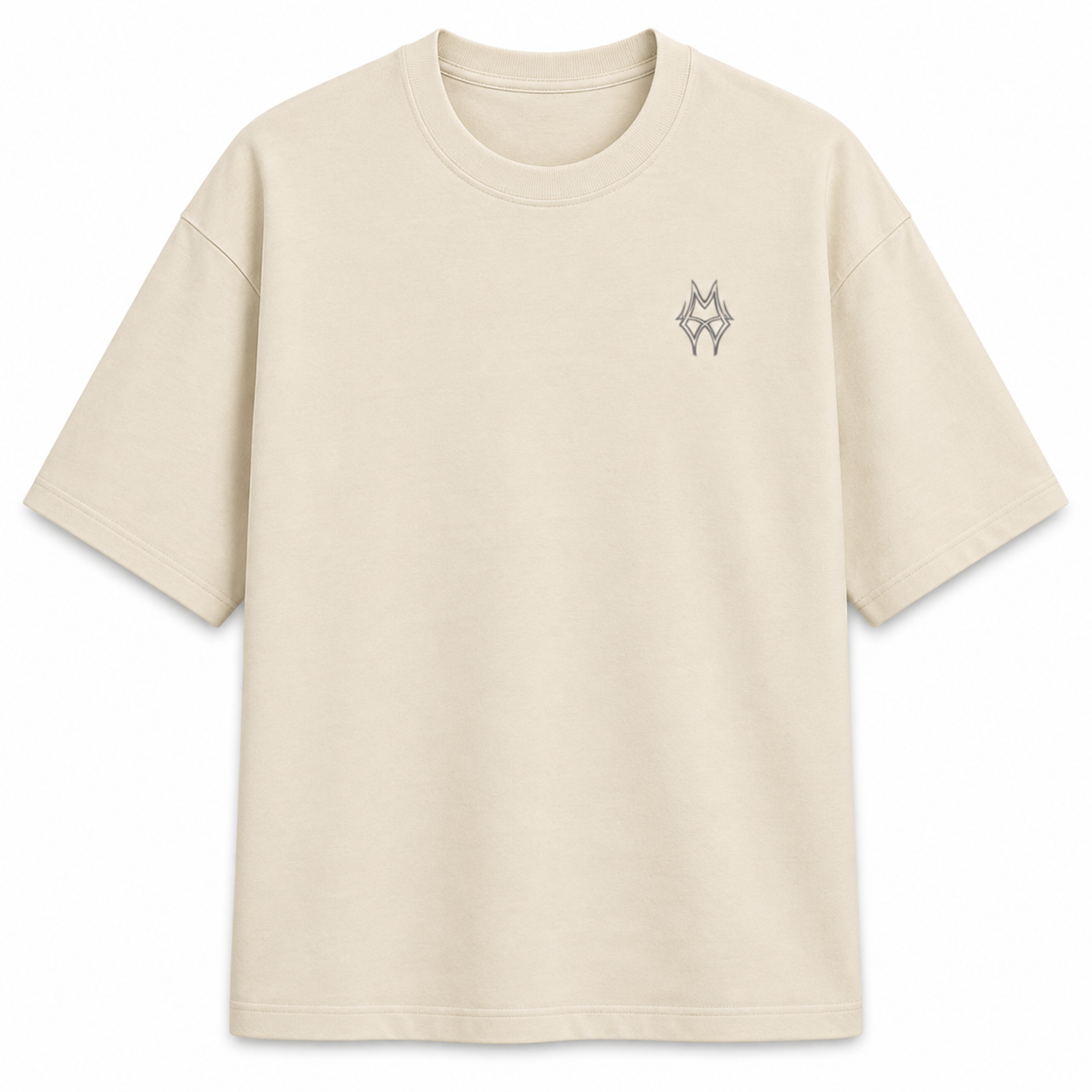 Black & White Shadow Trace Boxy T-shirt