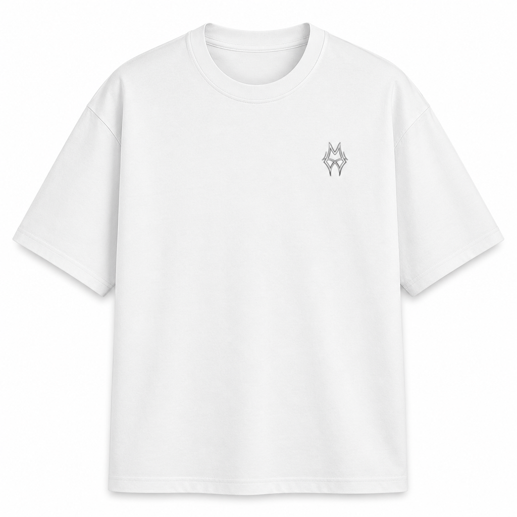 Black & White Shadow Trace Boxy T-shirt