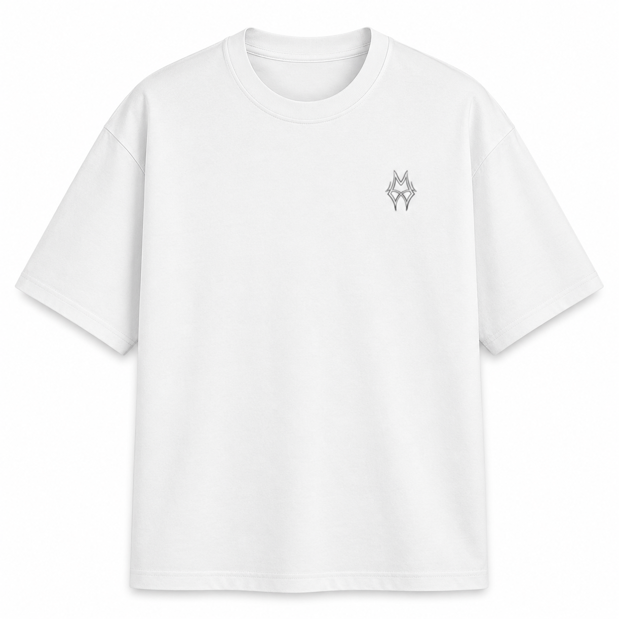 Black & White Shadow Trace Boxy T-shirt
