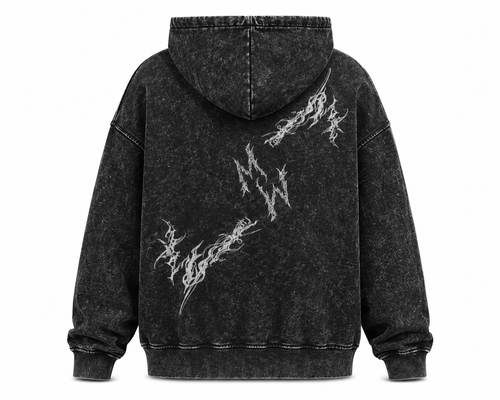 Shadow Trace Full-zip Hoodie
