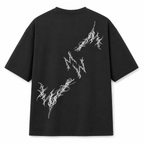 Black & White Shadow Trace Boxy T-shirt